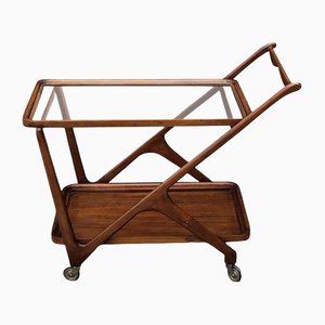Vintage Teak Trolley by Cesare Lacca for Cassina