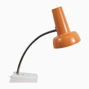 Orangefarbene Schreibtischlampe von SiS