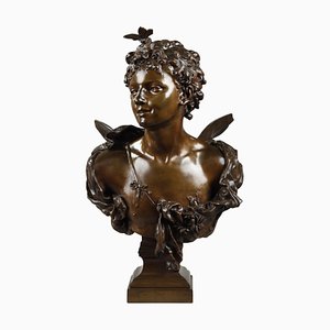Zephyr, Late 19th Century, Bronze Sculpture