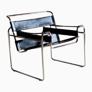 B3 Wassily Lounge Chair by Marcel Breuer for Knoll Gavina, 1970s