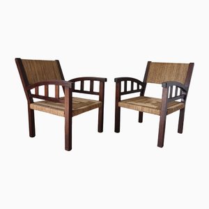 Vintage Chairs by Francis Jourdain, 1930, Set of 2