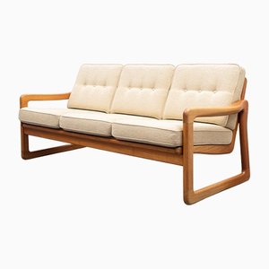 Dänisches Easy Sofa aus Massivem Teak von Möbelfabrik Holstebro, 1970er