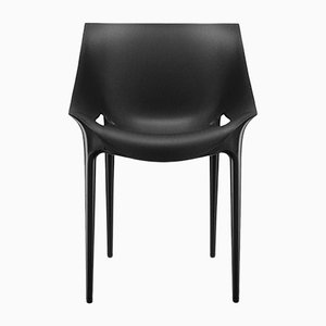 Silla apilable Dr. Yes de polipropileno en negro de Philippe Starck & Eugeni Quitllet para Kartell