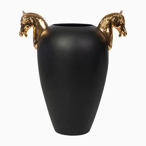 Vaso grande Horse in ceramica di Marco Segantin per VGnewtrend