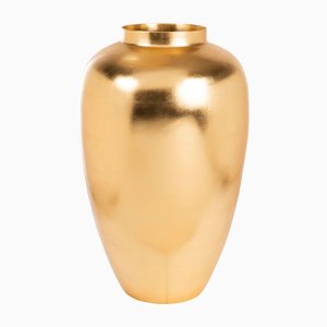 Vase Potica Borromeo Foglia Oro en Céramique par Marco Segantin pour VGnewtrend, Italie