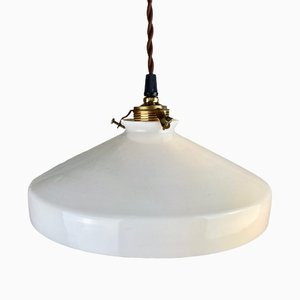 White Opaline Lamp