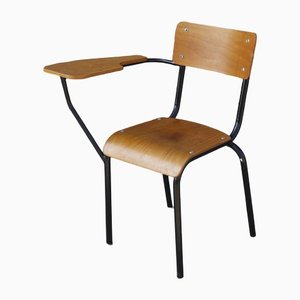 School Desk Chair by Jacques Hitier for Mobilor, France, 1950s