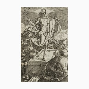 Nach Dürer, D. Stampelius, Auferstehung Christi, 1580, Kupfer auf Papier