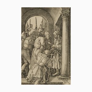 D'après Dürer, Christus vor Pilatus, 17ème Siècle, Cuivre sur Papier