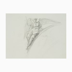 Figure Design, 19th-Century, Pencil