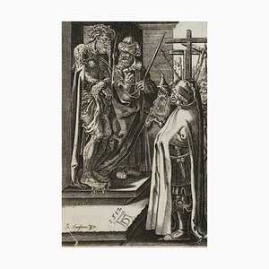 After Dürer, J. Goosens, Ecce Homo, 17th-Century, Gravure sur Cuivre