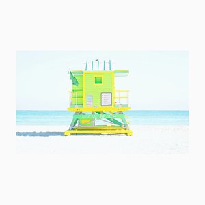 Artur Debat, Miami Beach Lifeguard Tower con Sunny Day, fotografia