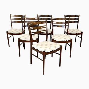 Chairs in Rosewood, Denmark, 1960s, Set of 6