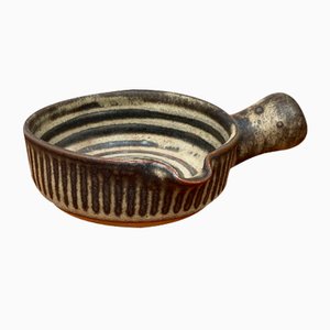 Vintage British Brutalist Bowl in Ceramic from Tremar UK