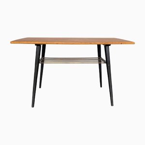 Table Basse en Teck, Suède, 1950s