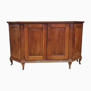 Canted Sideboard in Cherry, 1700s