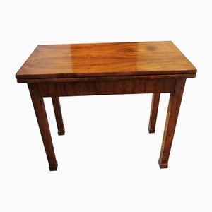 Empire Game Table in Walnut, 1840s