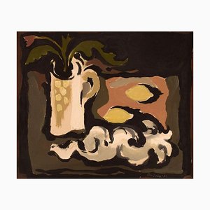 Lennart Örnberg, Abstract Still Life, Suecia, Óleo sobre lienzo, Enmarcado
