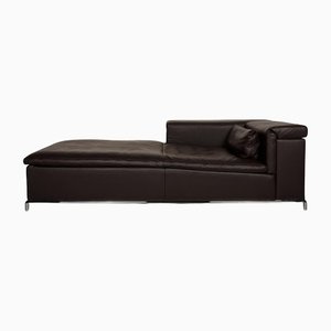 Dark Brown Leather DS 7 Lounger or Daybed from de Sede