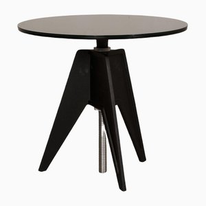 Black Glass Screw Side Table by Tom Dixon