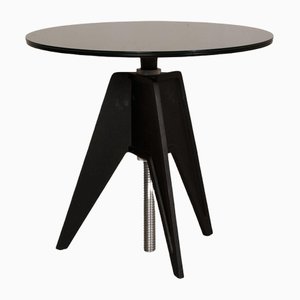 Mesa auxiliar de vidrio negro de Tom Dixon