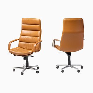 Tilting Swivel Executive Chair by Geoffrey Harcourt for Artifort