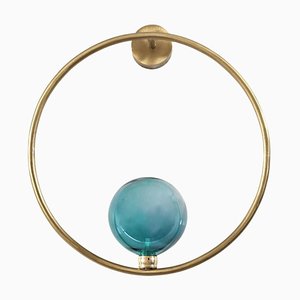 Gaia Blue Sconce by Emilie Lemardeley