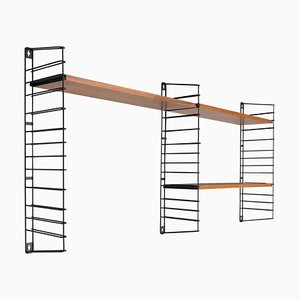 Modular Wall Hanging Shelves by Adriaan Dekker for Tomado, 1958, Set of 2