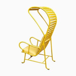 Yellow Gardenias Indoor Armchair with Pergola by Jaime Hayon for Bd