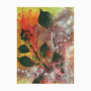Akira Inumaru, Botanique Hedra Helix # 4, 2018, Mixed Media on Canvas