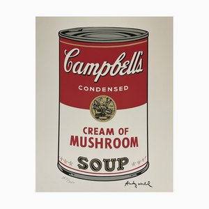 After Andy Warhol, Campbell Soup Cream of Mushroom, Lithograph