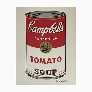 After Andy Warhol, Campbell Soup Tomato, Litografia