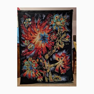 Robert Debieve, Fleurs De Soleil, Wall Tapestry