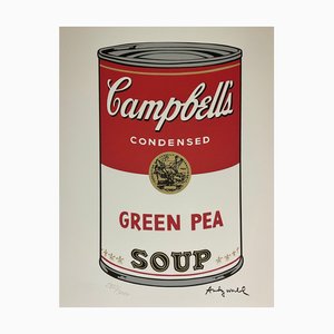 After Andy Warhol, Campbell Soup Green Pea, Lithograph