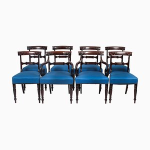Antique 19th Century Regency Period Dining Chairs, Set of 8