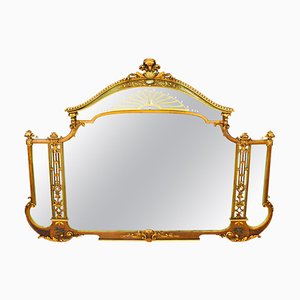 Specchio grande Art Déco antico, Regno Unito, anni '20