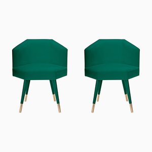 Grüner Beelicious Stuhl von Royal Stranger, 4er Set