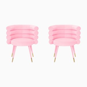 Pink Marshmallow Chair by Royal Stranger, Set of 2