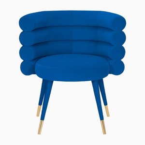 Blauer Marshmallow Stuhl von Royal Stranger