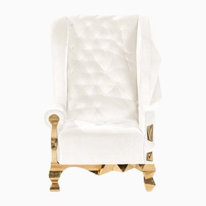 Weißer Rock Stuhl von Royal Stranger
