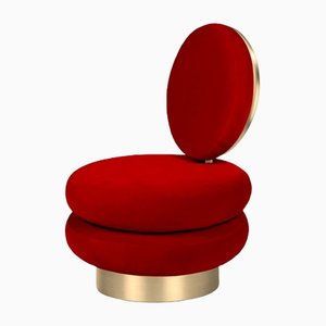 Fauteuil Grace Rouge par Royal Stranger