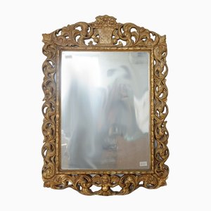 Golden Carved Mirror