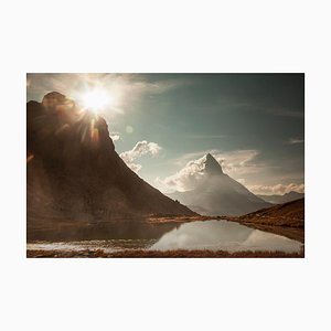 Buena Vista Bilder, The Matterhorn, Blick vom Riffelsee, Fotopapier