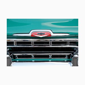 Constantgardener, Grille and Hood of 1957 Chevrolet Pickup, Photographic Paper