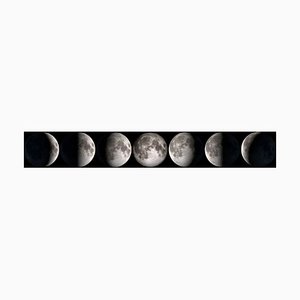 Delpixart, Mondphasen, Elemente dieses Bilds werden von Nasa, Photographic Paper, zur Verfügung gestellt