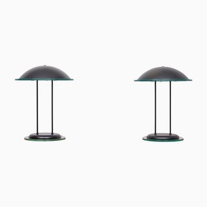 Dutch Herda Table Lamps from Hannoversche Lampenfabrik, 1980s, Set of 2