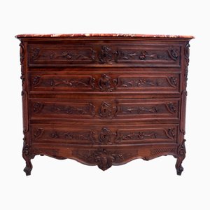 Commode à Tiroirs Antique Fin 19ème Siècle en Pierre, Europe de l'Ouest