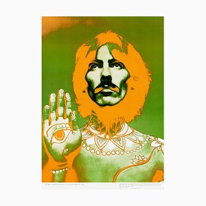 George Harrison Original Vintage Poster von Richard Avedon, 1967