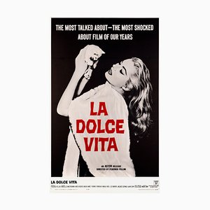 La Dolce Vita Film Poster, 1961