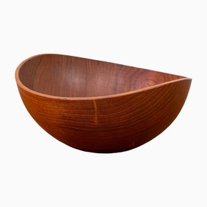 Scodella vintage in teak. Arvid Bergenblad, anni '50